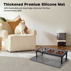 Summark stainless steel bowls removable for easy cleaning and rust resistance
