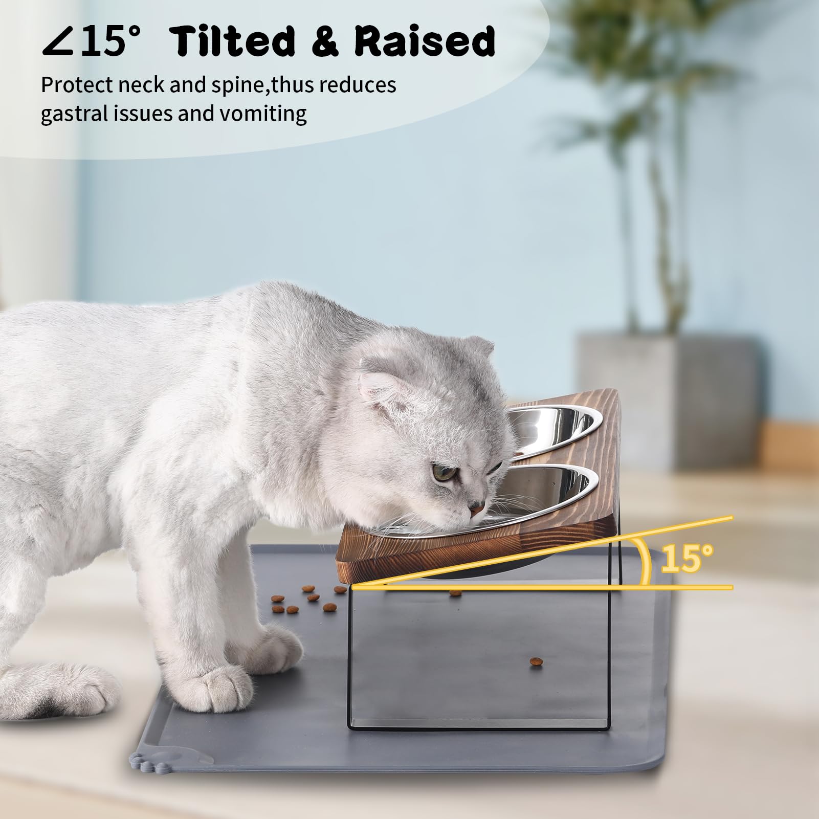 Summark Stainless Steel Bowls are rust-resistant and removable for easy cleaning.