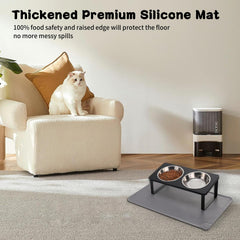 Summark stainless steel bowls in black, rust-resistant and dishwasher safe