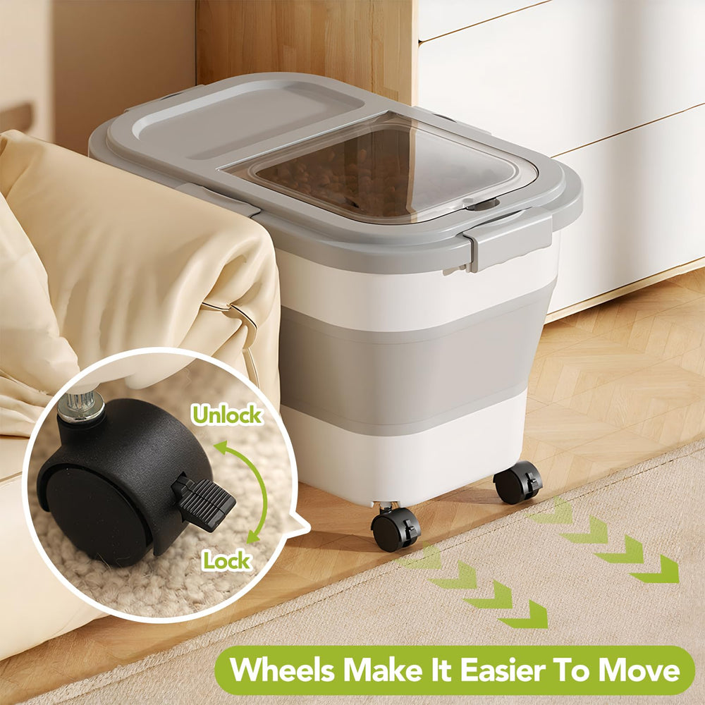 Summark transparent magnetic lid provides quick visibility and access