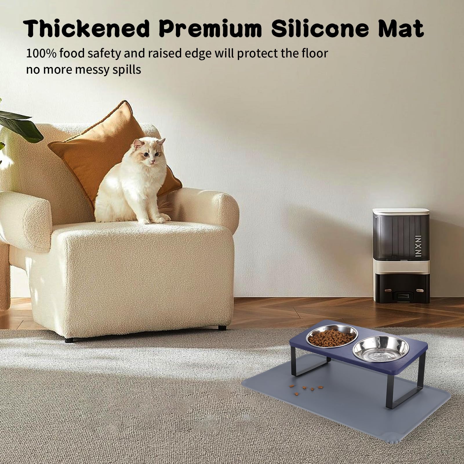 Stainless steel bowls by Summark resistant to rust and easy to clean
