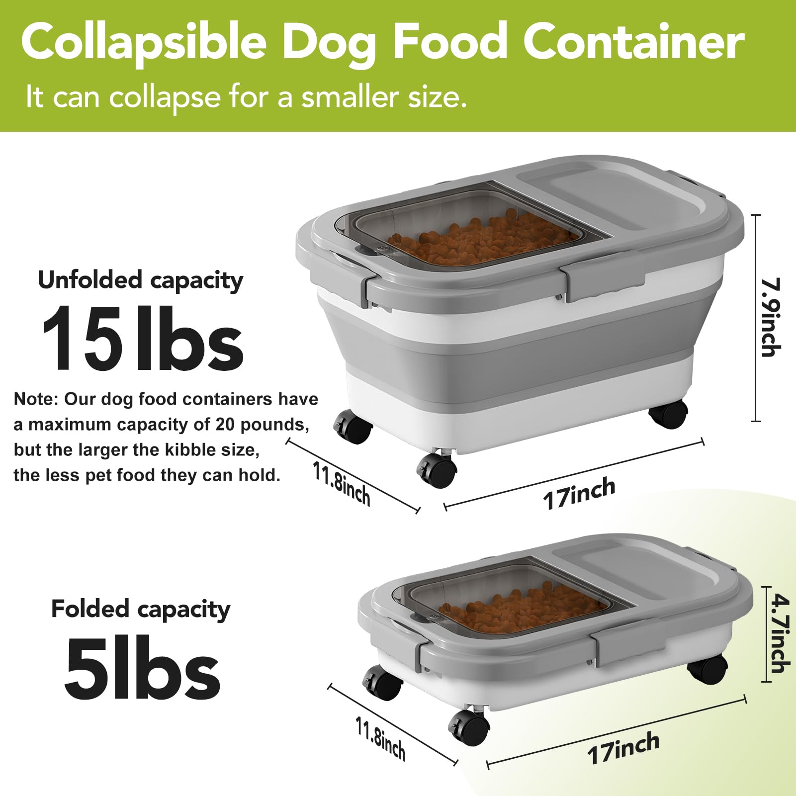 Summark versatile container suitable for dry foods like rice and snacks
