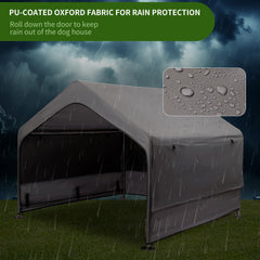 SUMMERTRAIL durable steel frame provides stable shelter outdoors