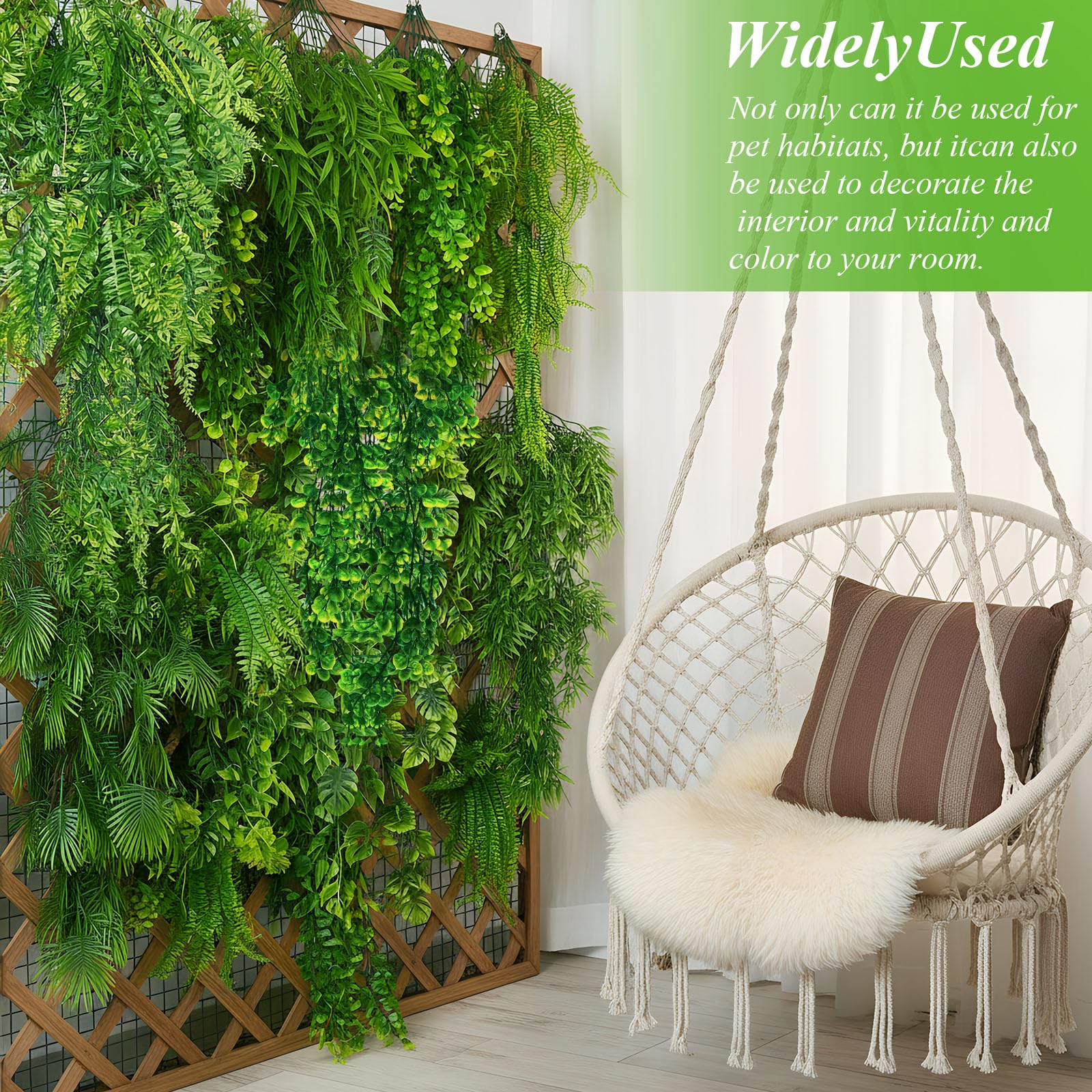 Suncalla 33-inch plant length provides ample coverage and hiding spots