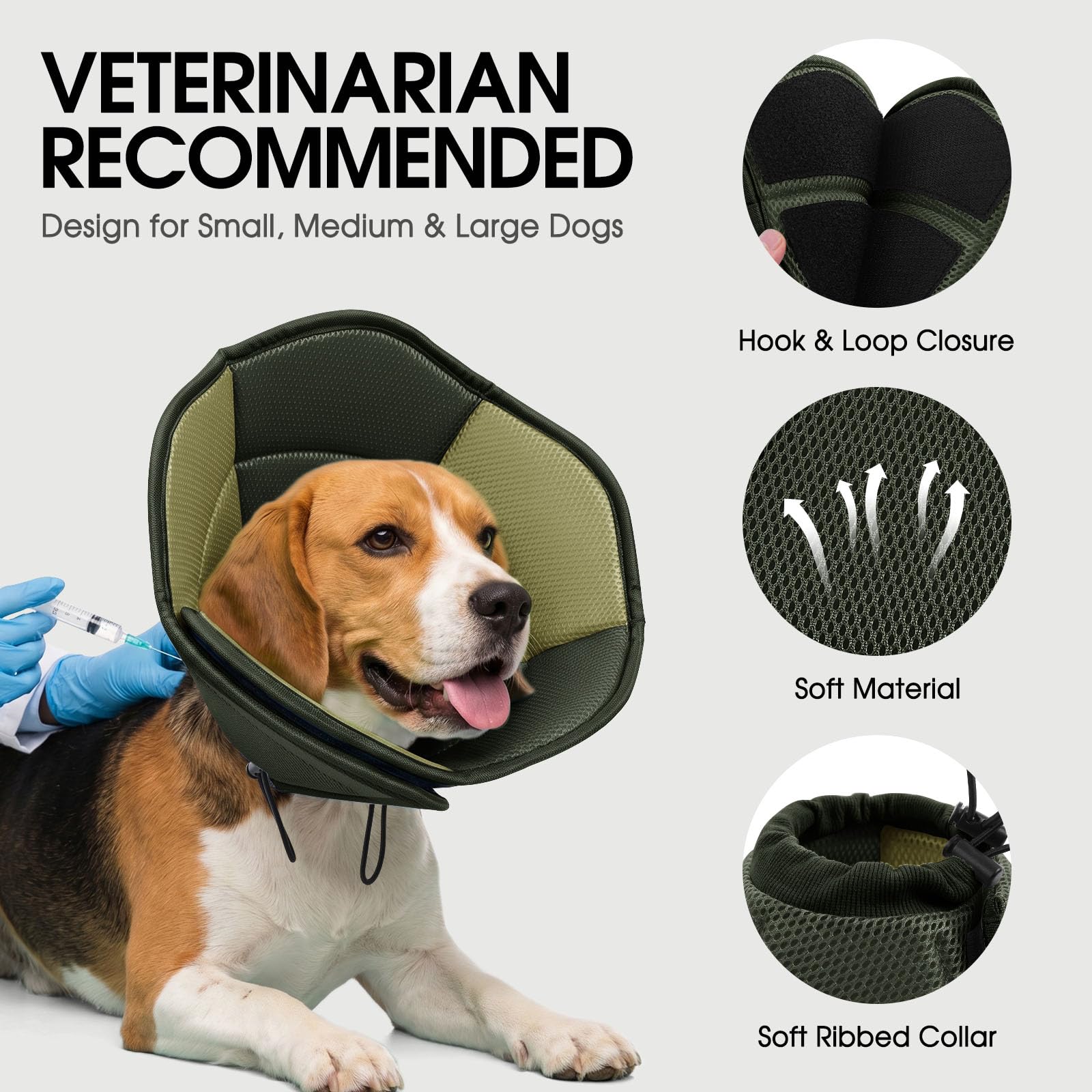 SUNFURA cone adjustable-strap demonstrates quick on/off for easy use