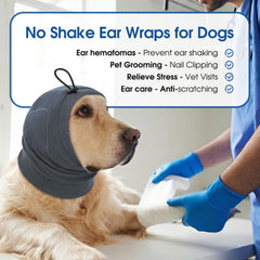 SUNFURA ear wrap shields ears from water and debris during walks
