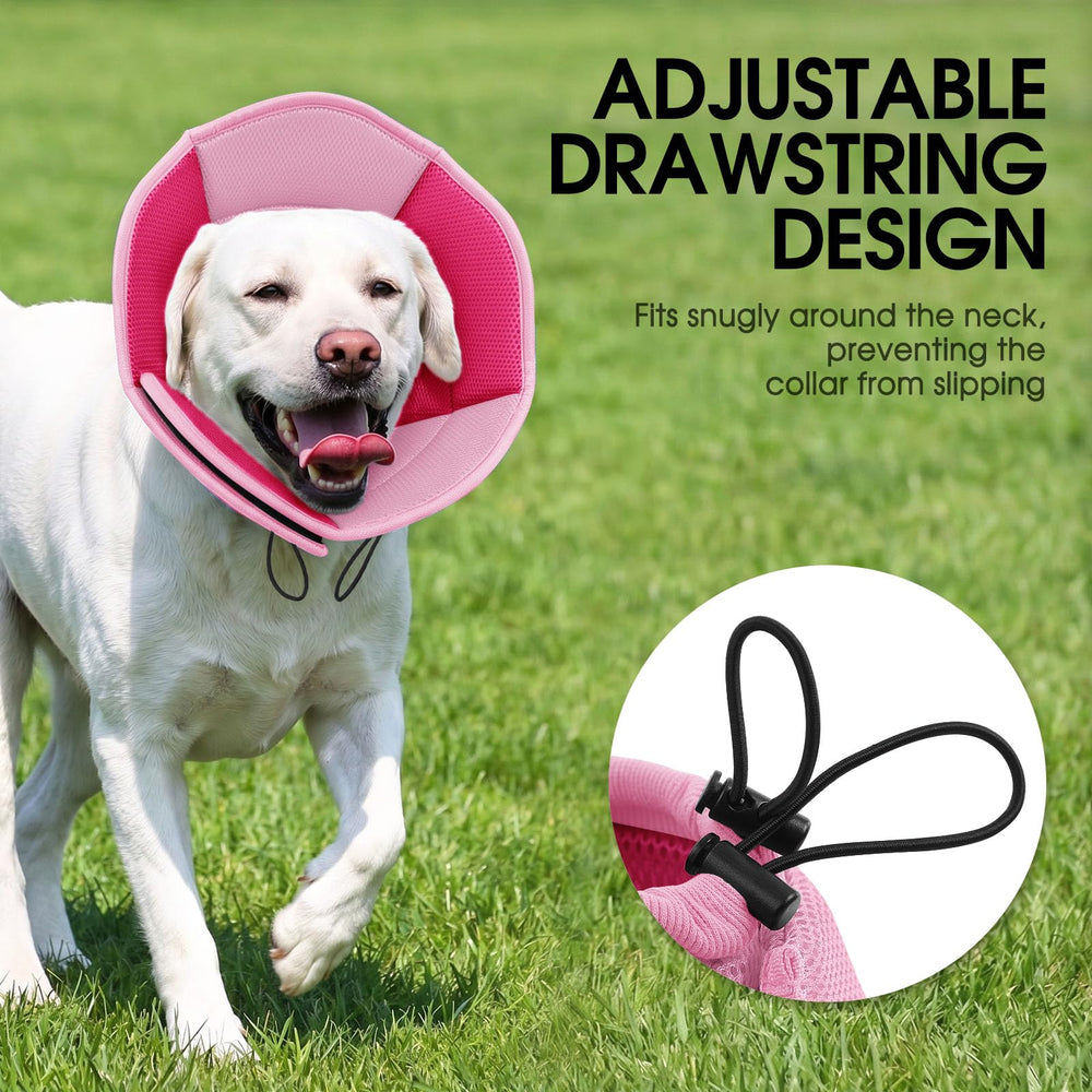 SUNFURA Drawstring-adjusted cone ensuring neck fit without choking risk.