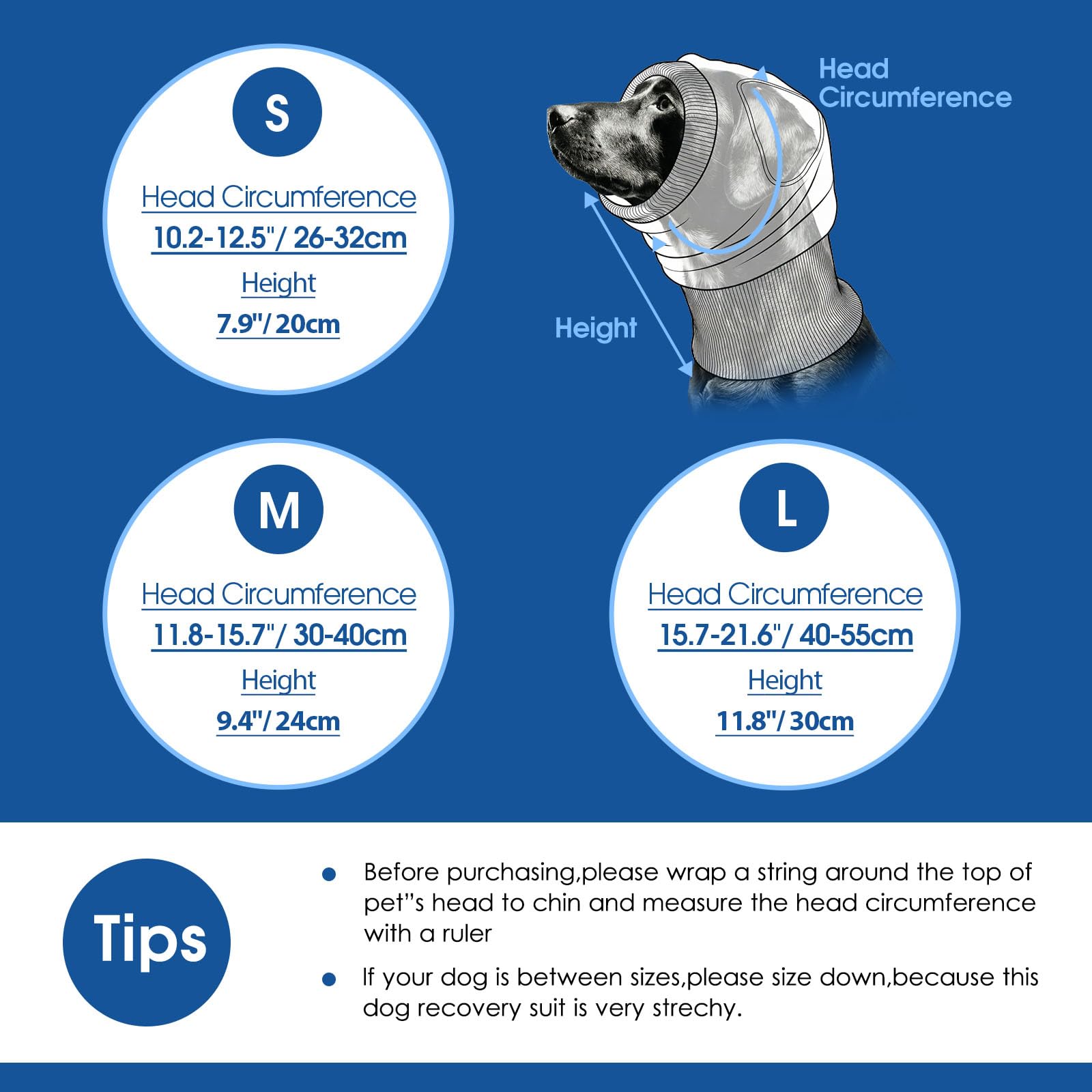 SUNFURA adjustable wrap fits most breeds for versatile all-day use