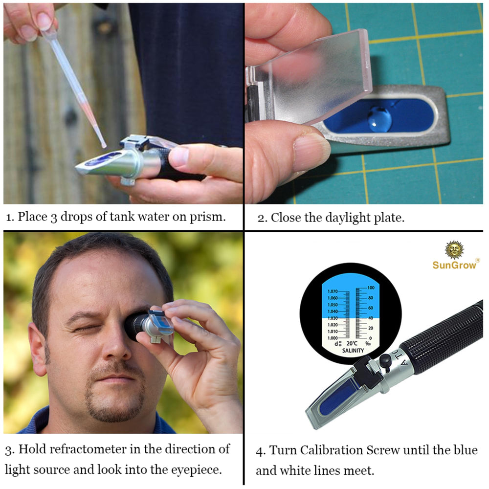 SunGrow durable case with calibration tool and pipette for quick setup