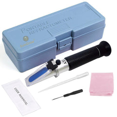 SunGrow salinity refractometer display for precise seawater readings in reef tanks