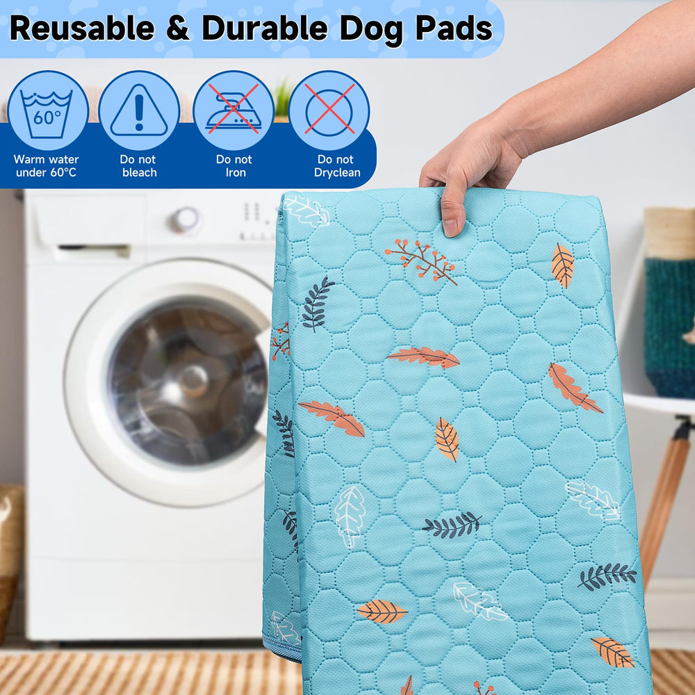 Sunheir pad with anti-slip silicone base stays in place on floors.