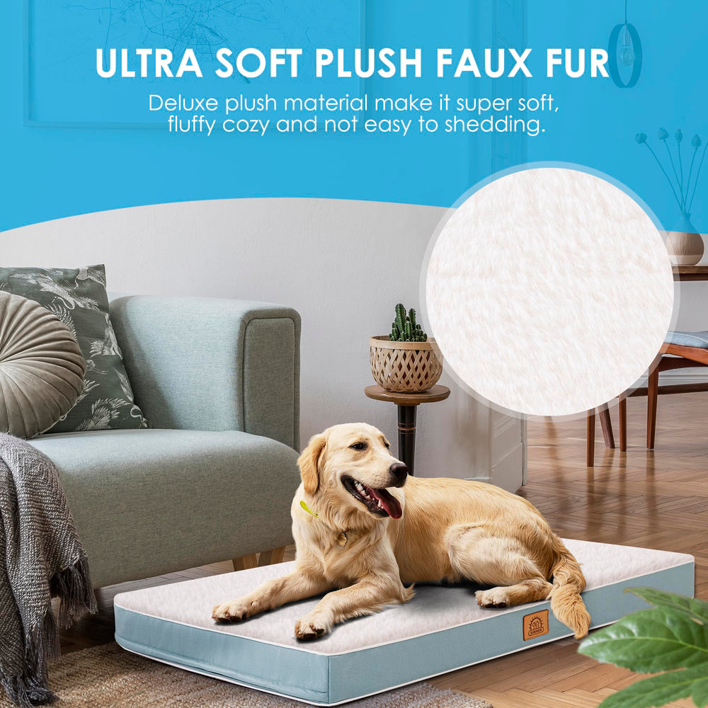 Sunheir anti-slip bottom keeps bed secure on smooth and wooden floors