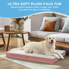 Sunheir anti-slip bottom keeps the bed in place on any surface