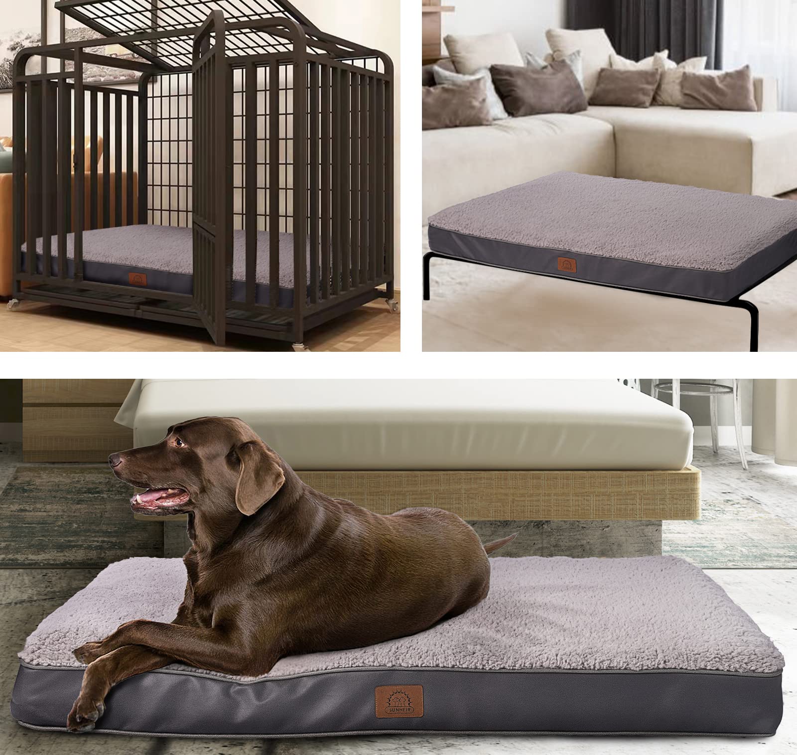Sunheir egg foam support helps relieve pressure during rest.