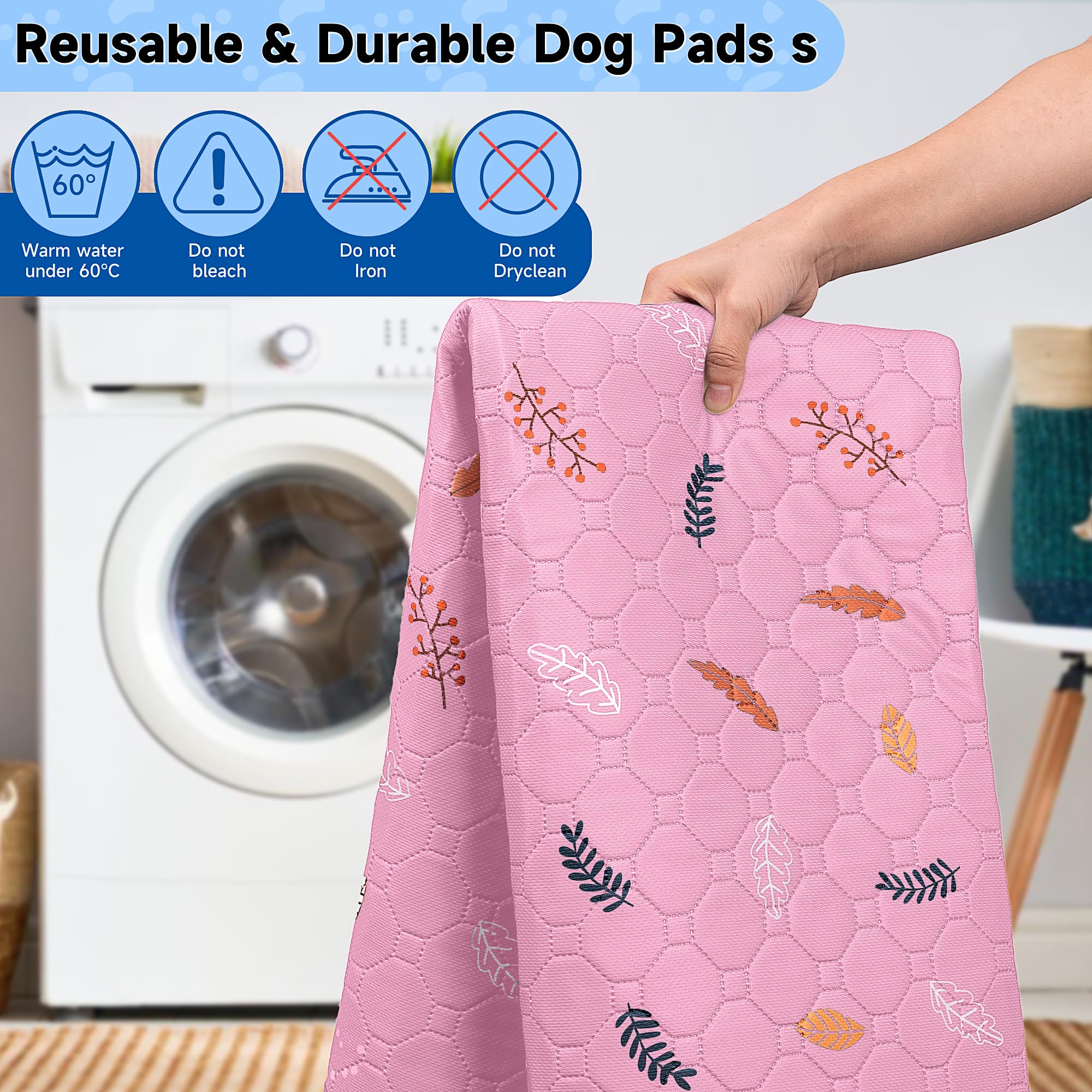 Sunheir multi-use pet pad ideal under crates, beds, or car seats