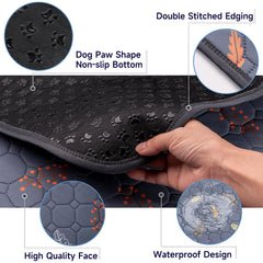 Sunheir super-absorbent washable dog pad provides durable, reusable protection.