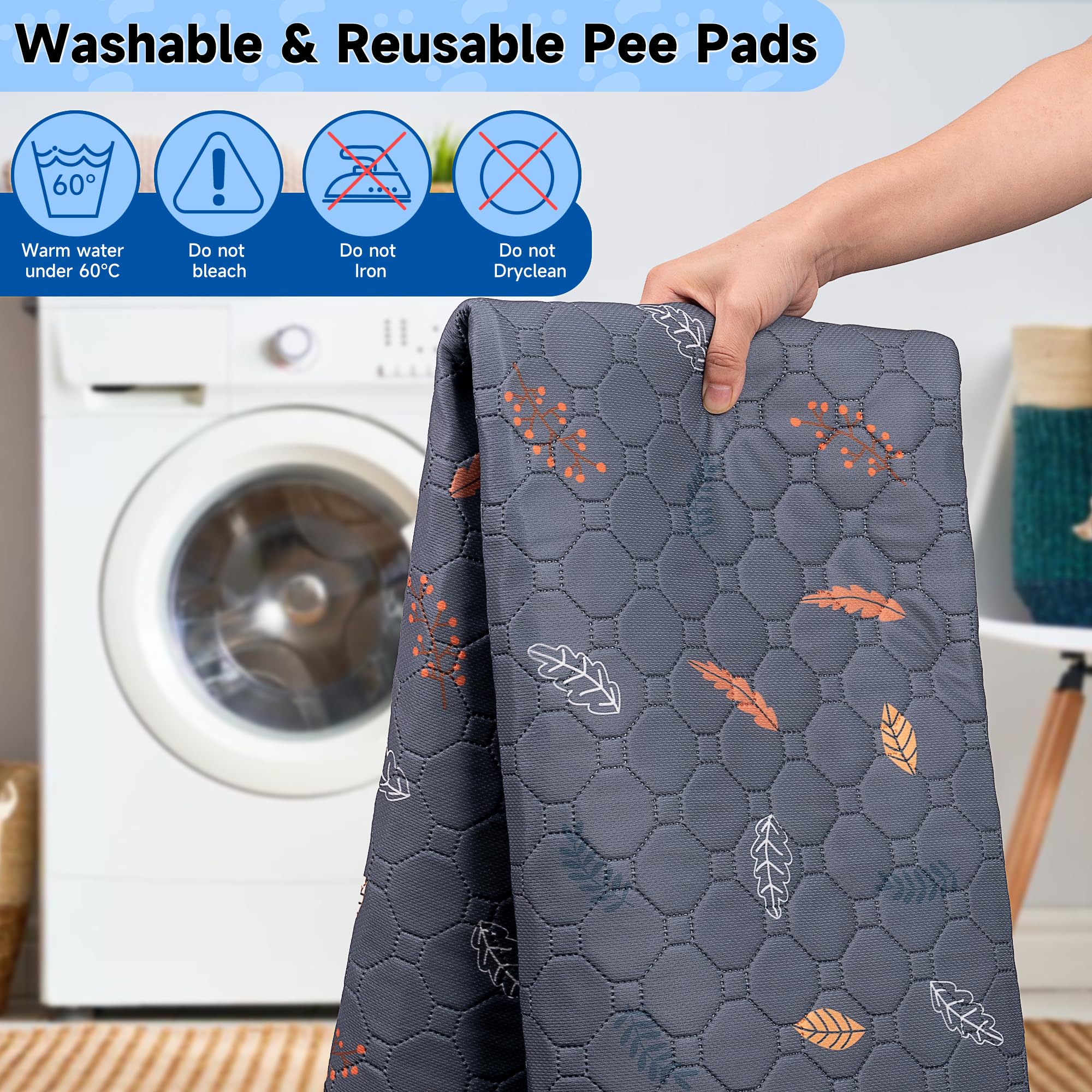 Sunheir washable guinea pig liner absorbs moisture for daily cage care.