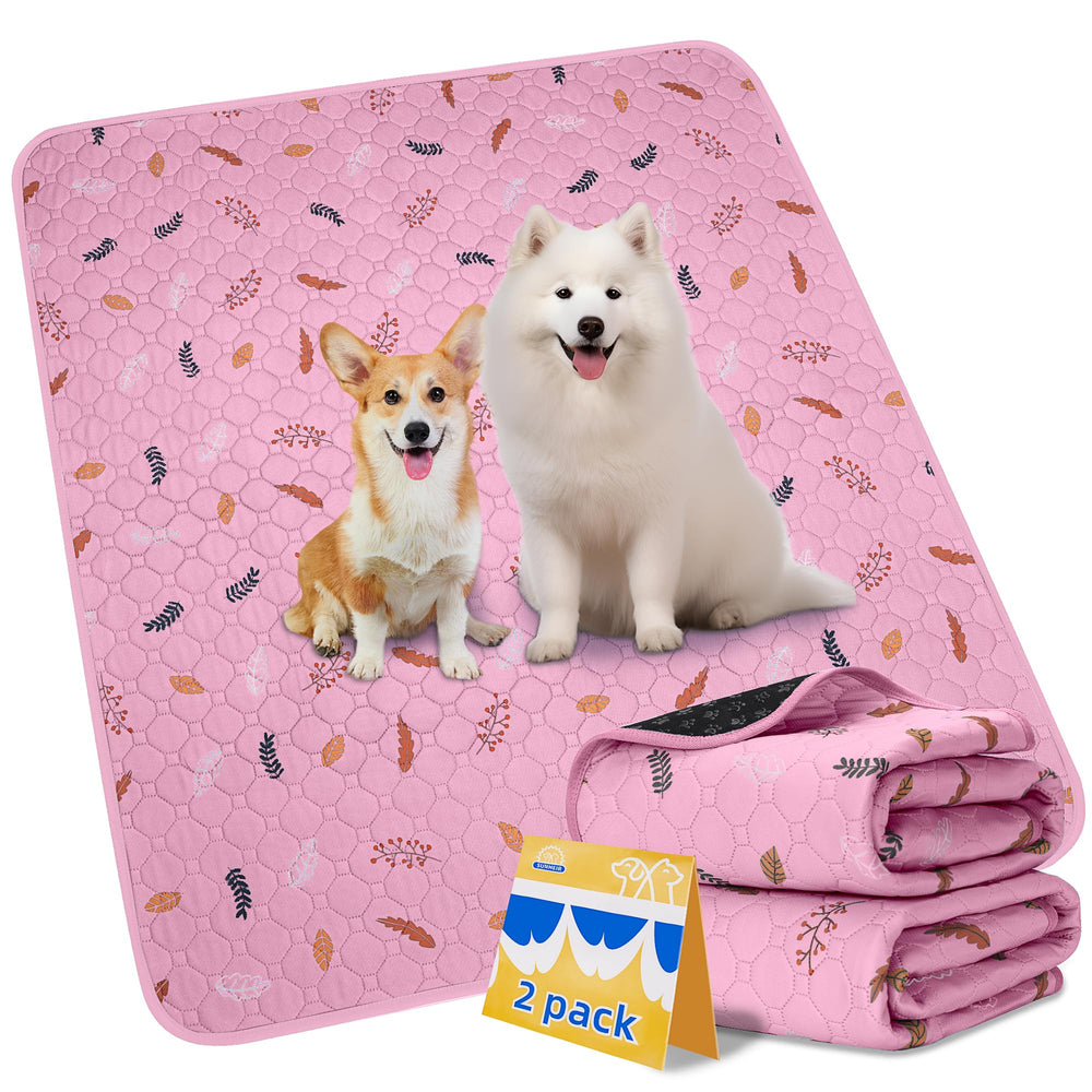 Sunheir washable pee pad two-pack for reusable potty training and mess control