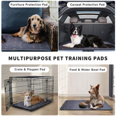 Sunheir pee pad waterproof and leakproof for overnight protection.