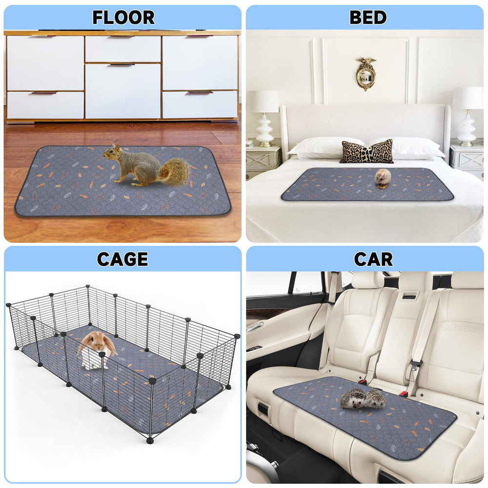 Sunheir anti-slip base on pee pad ensures stable placement