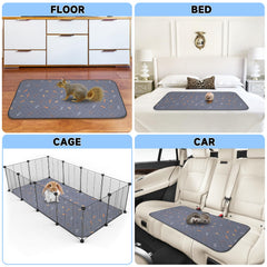 Sunheir anti-slip base on pee pad ensures stable placement