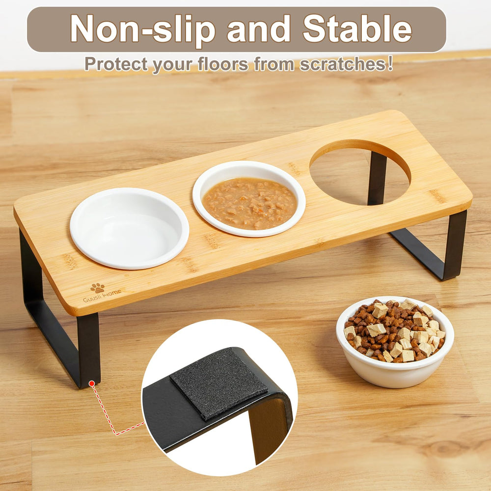 Sunhoo elevated dining station keeps bowls clean and off the floor