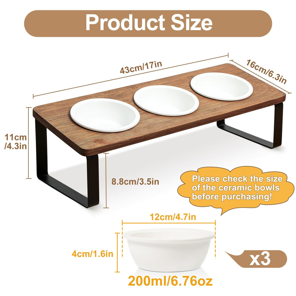 Sunhoo elevated tilted bowls during feeding