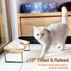 Sunhoo non-slip pads under the wooden stand for stability