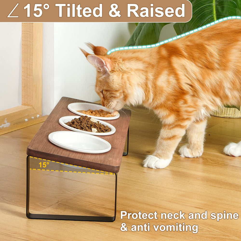 Sunhoo wooden stand supports bowls securely
