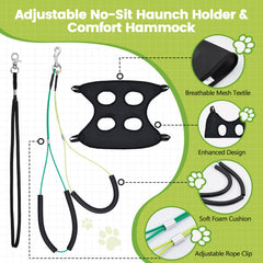SUNMCCN heavy-duty iron construction offers durable grooming support