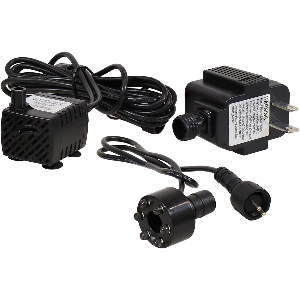 Sunnydaze compact-pump-design fits tight spaces without sacrificing performance.