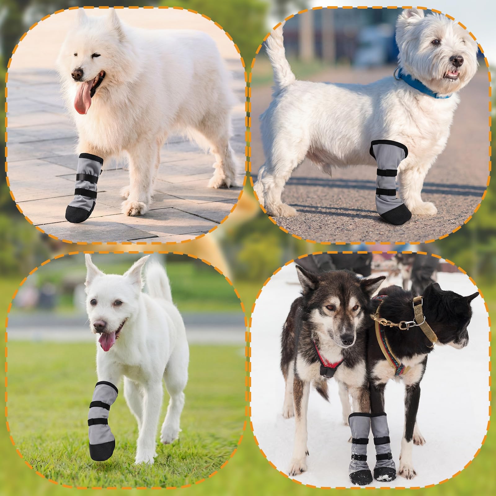 Sunnymove non-slip soles reduce slipping on wood and pavement
