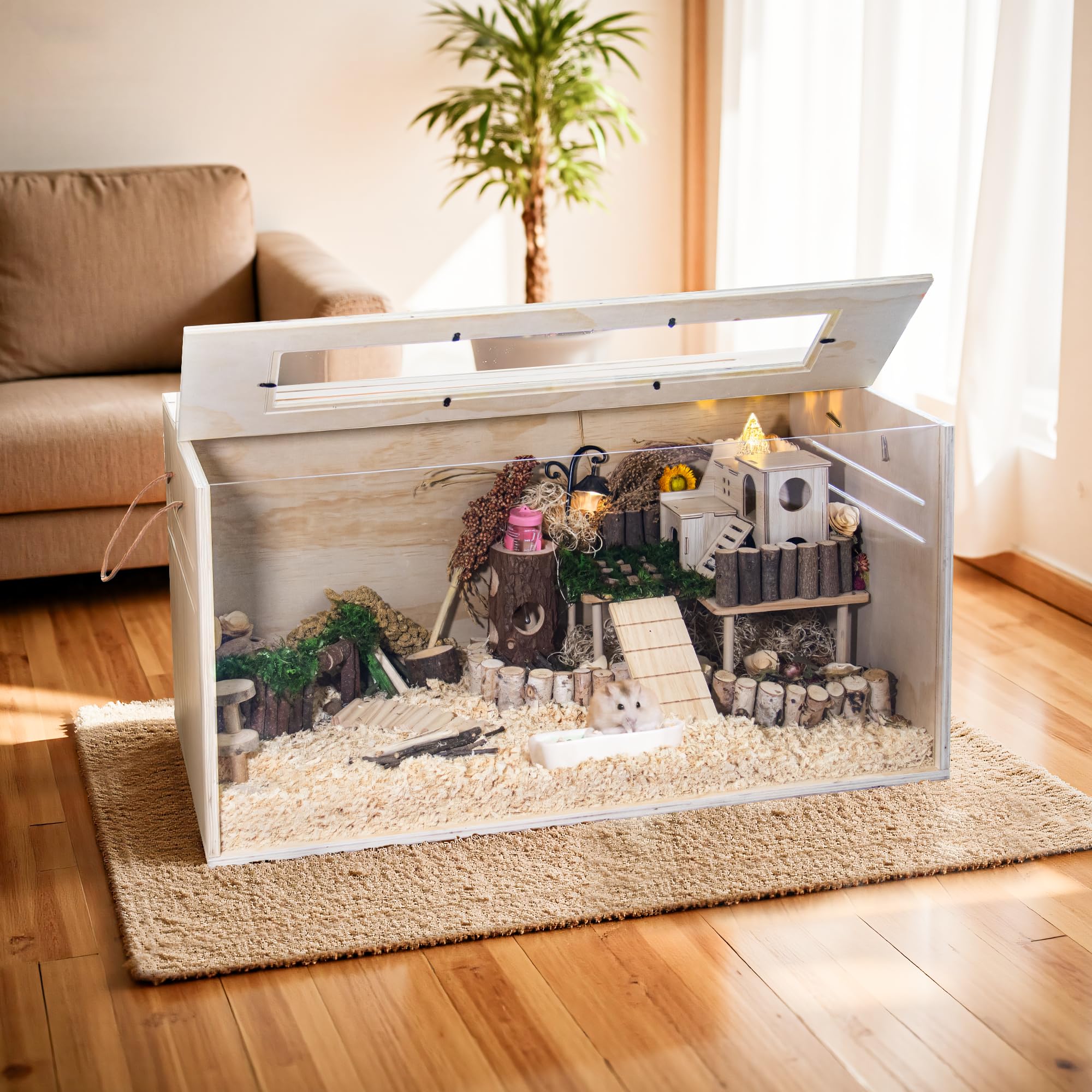 SUNRISELAND polyester-coated wood frame for durability and moisture resistance