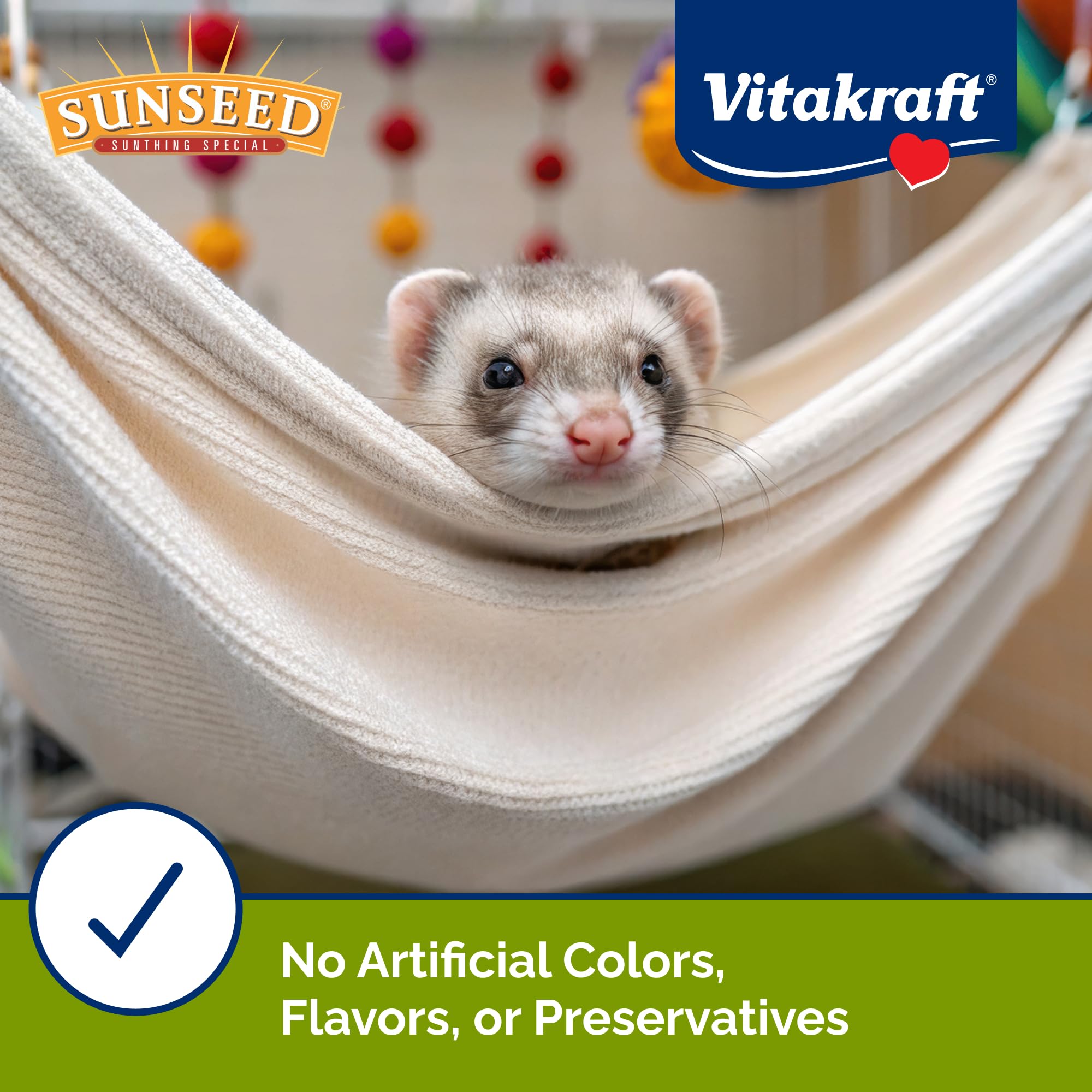 Sunseed Vita Prima ferret food calcium and phosphorus support