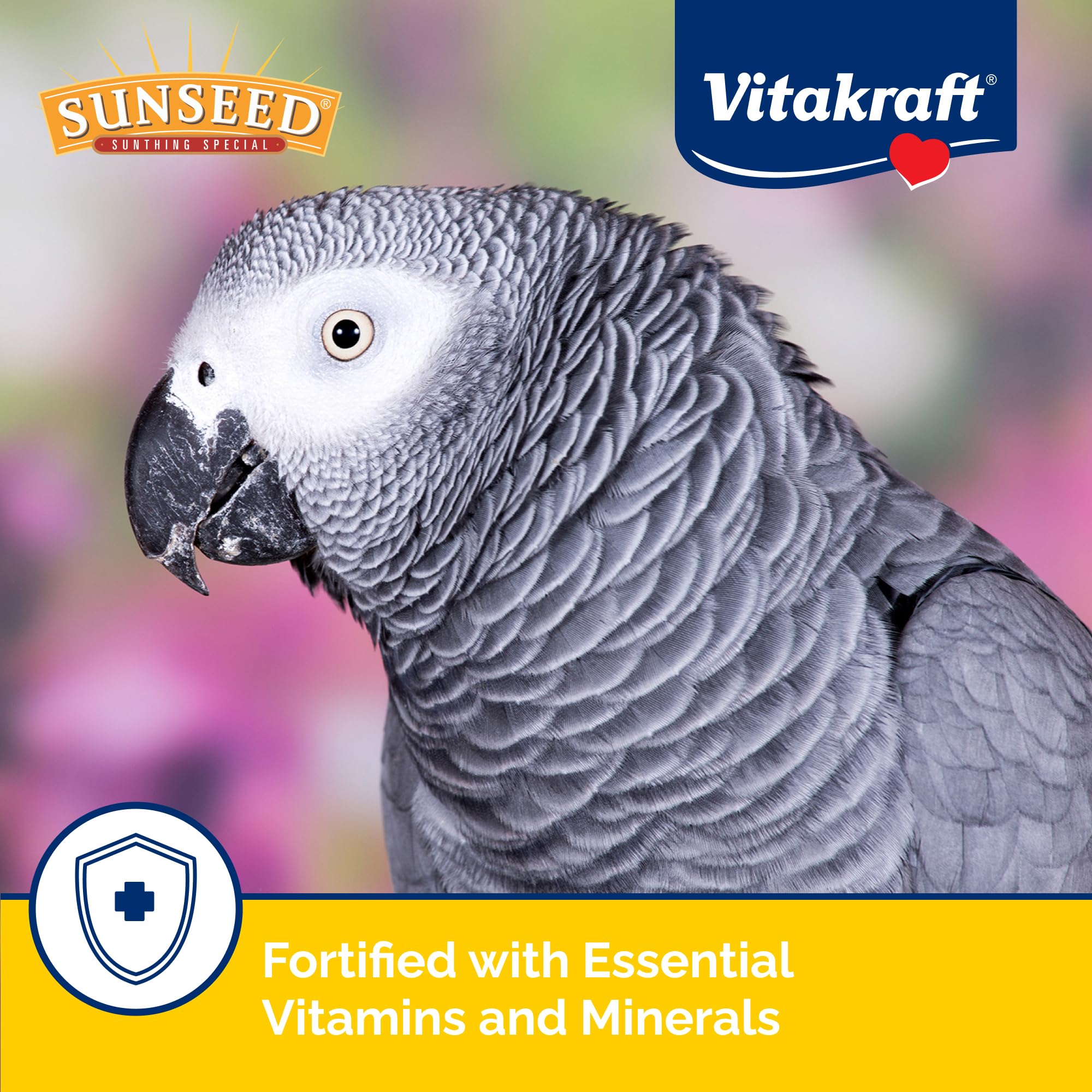 Sunseed Vita Prima foraging-friendly mix invites natural exploration.