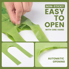 SUPERBIO 12-roll pack of industrial compostable bags fits most dispensers