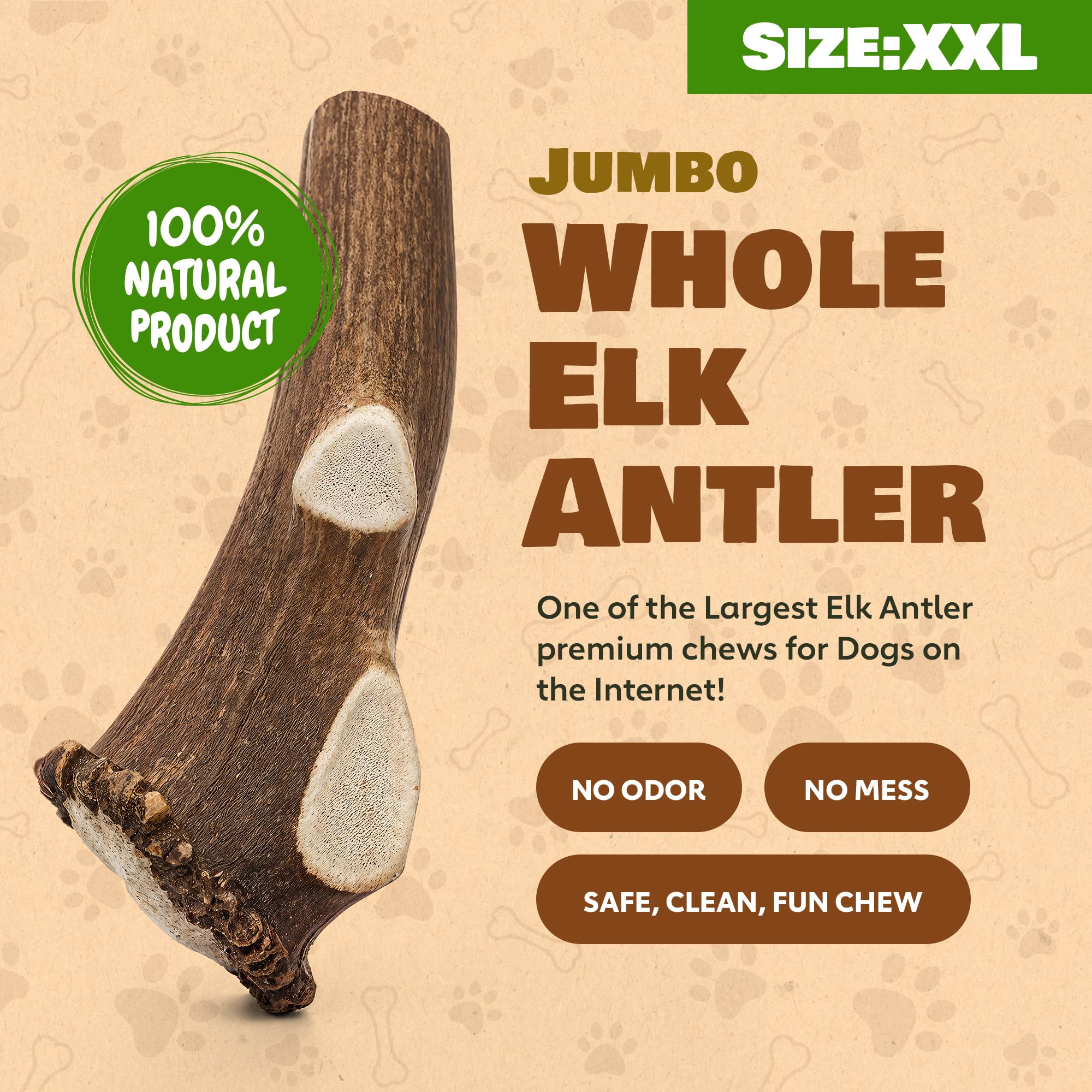 Indoor and outdoor use with minimal mess from Superior Antler