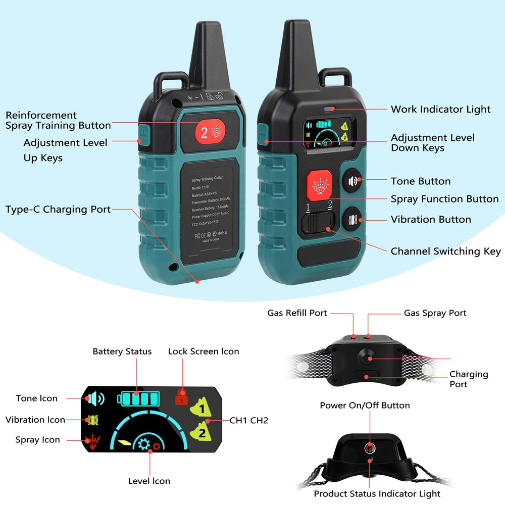 SUPERNIGHT IP67 waterproof receiver keeps training in rain or near water