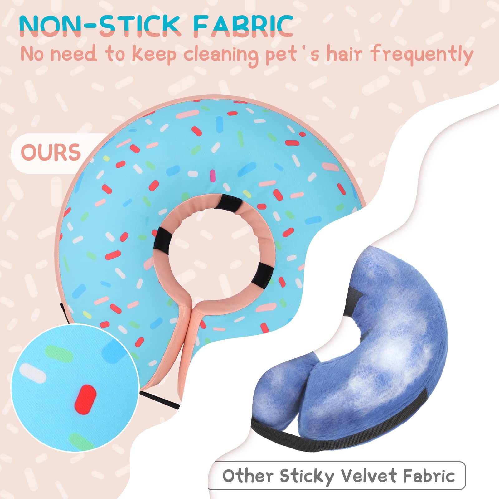 Supet adjustable strap and fixed inner position ensure secure fit