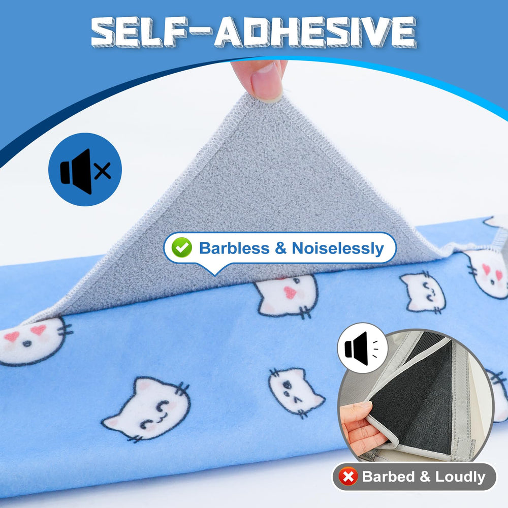 Supet Cat Wrap enables calm ear cleaning sessions.