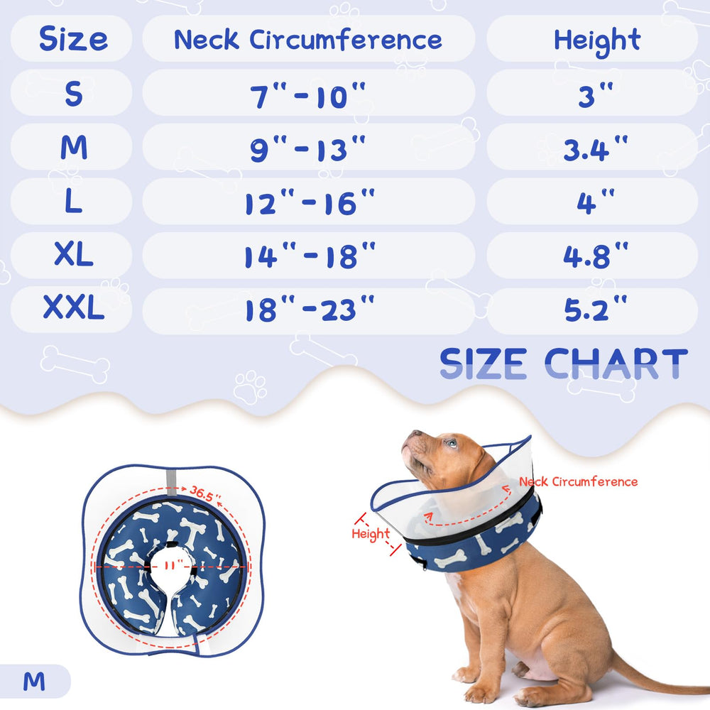 Supet dog recovery collar doubles as comfortable neck pillow