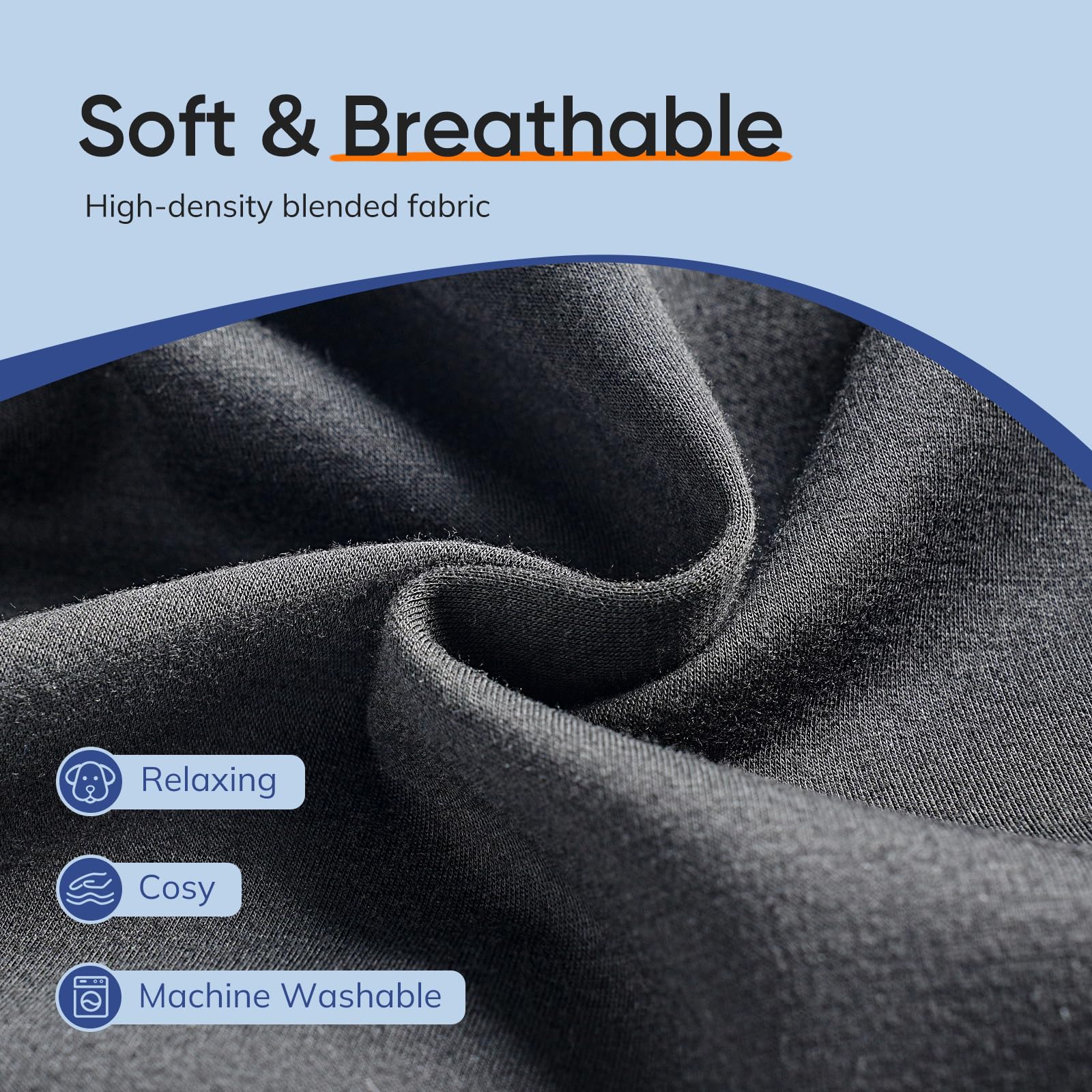 Supet sling carrier breathable fabric promotes airflow and reduces stuffiness.