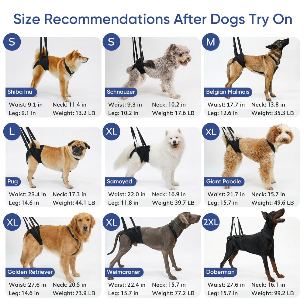 Supet sling size guide helps you choose the right fit for your dog.
