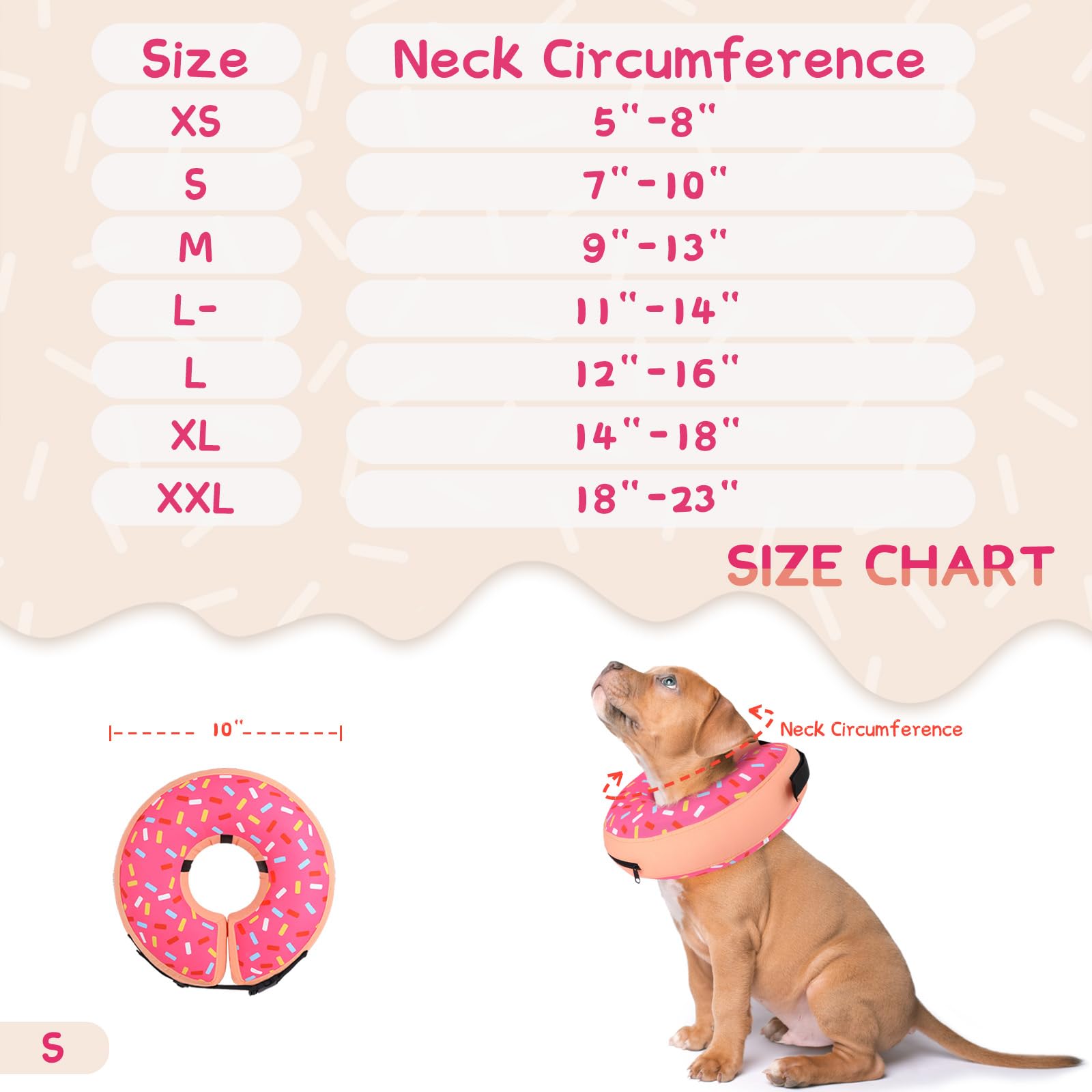 Supet neck donut doubles as a soft pillow for resting after recovery.