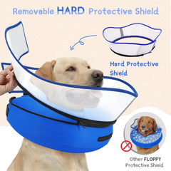 Supet non-stick fabric cover on cone reduces hair cling and cleans easily.