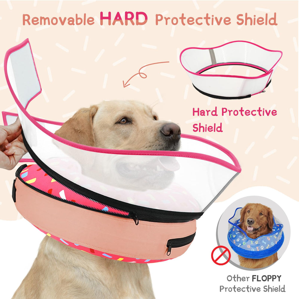 Supet non-stick fabric cone reduces hair buildup during recovery.