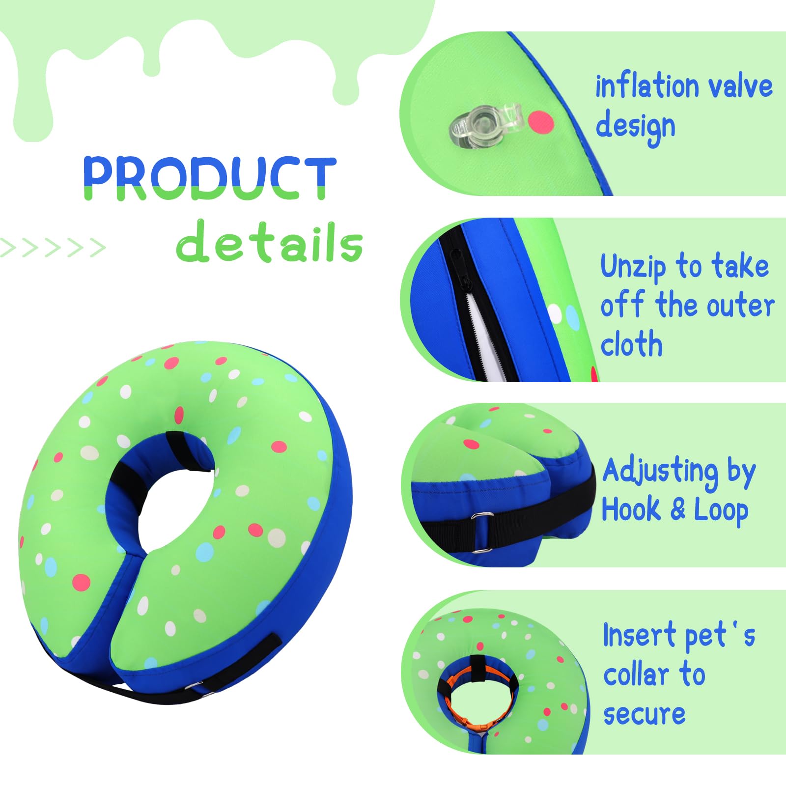 Supet post-surgery collar care for puppies and cats