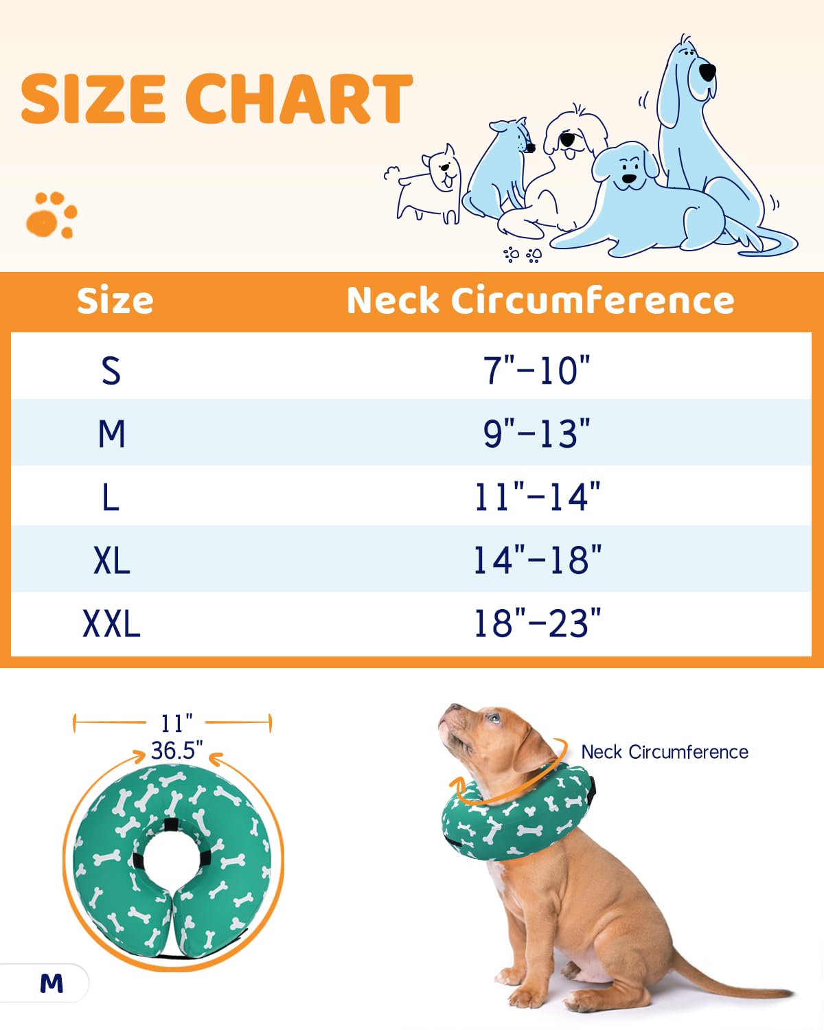 Supet removable outer fabric cover allows quick cleaning of the cone.