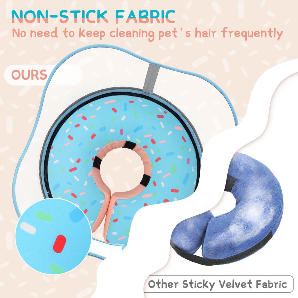 Supet removable zippered cover for quick washing and hygiene.