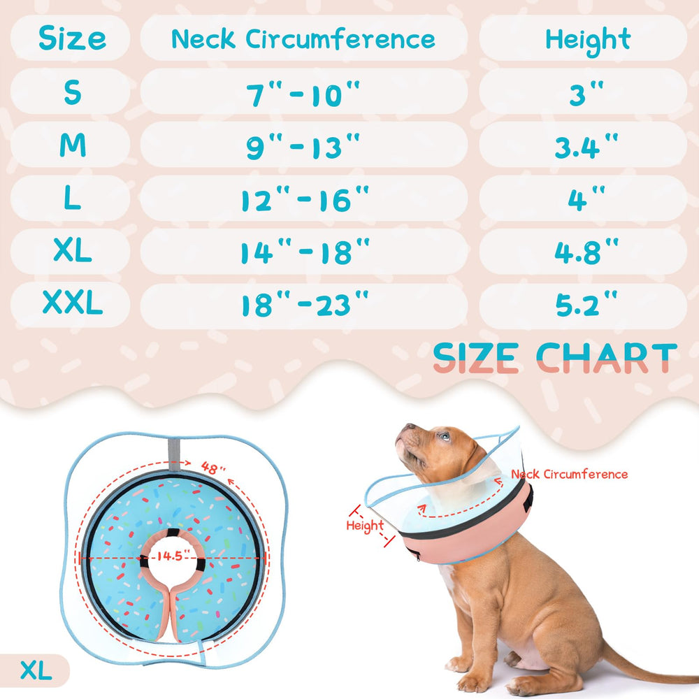 Supet wide-angle shield avoids obstructing your dog's vision.